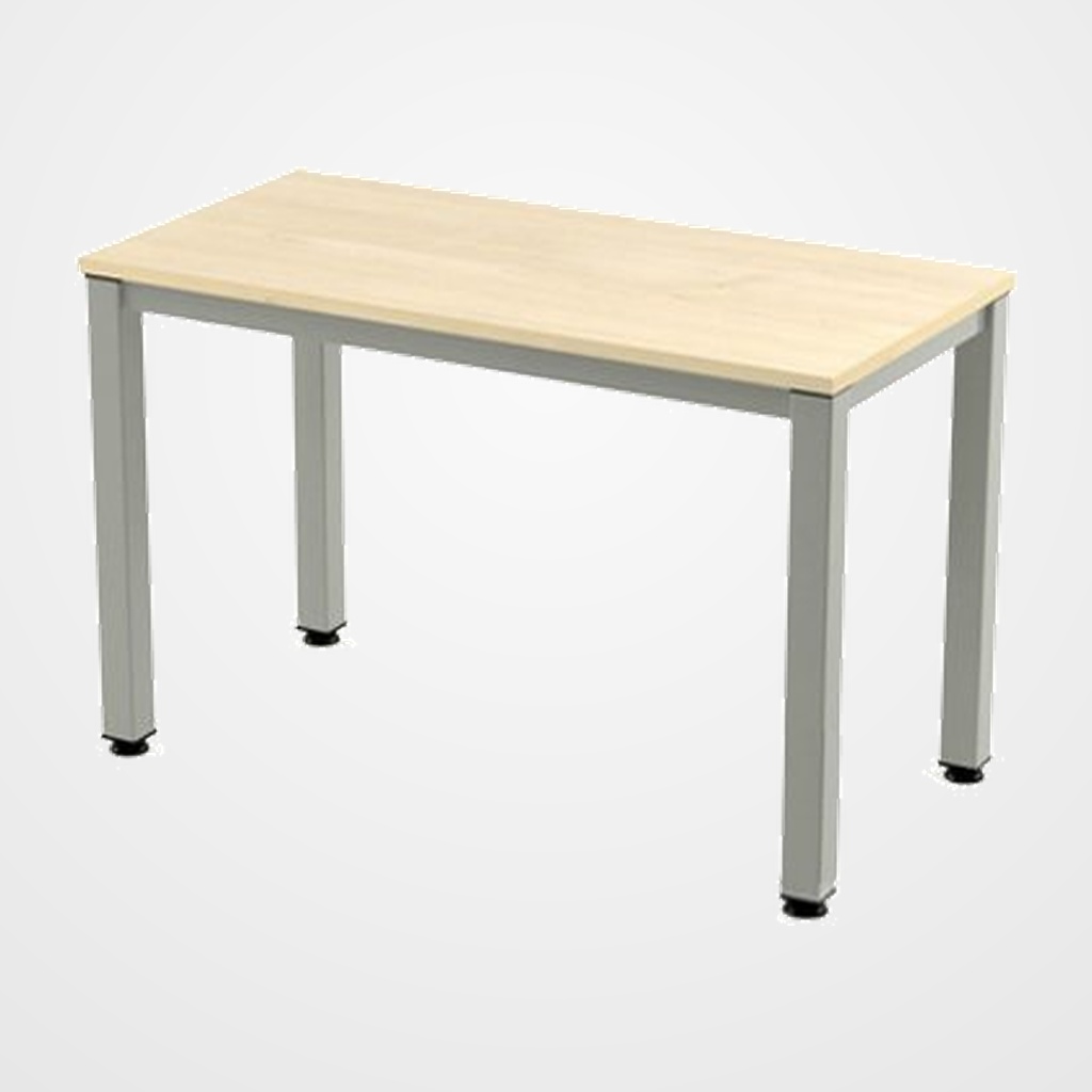 MESA ROCADA EXECUTIVE 180x80 ESTRUCTURA ALUMINIO TABLERO MELAMINA HAYA