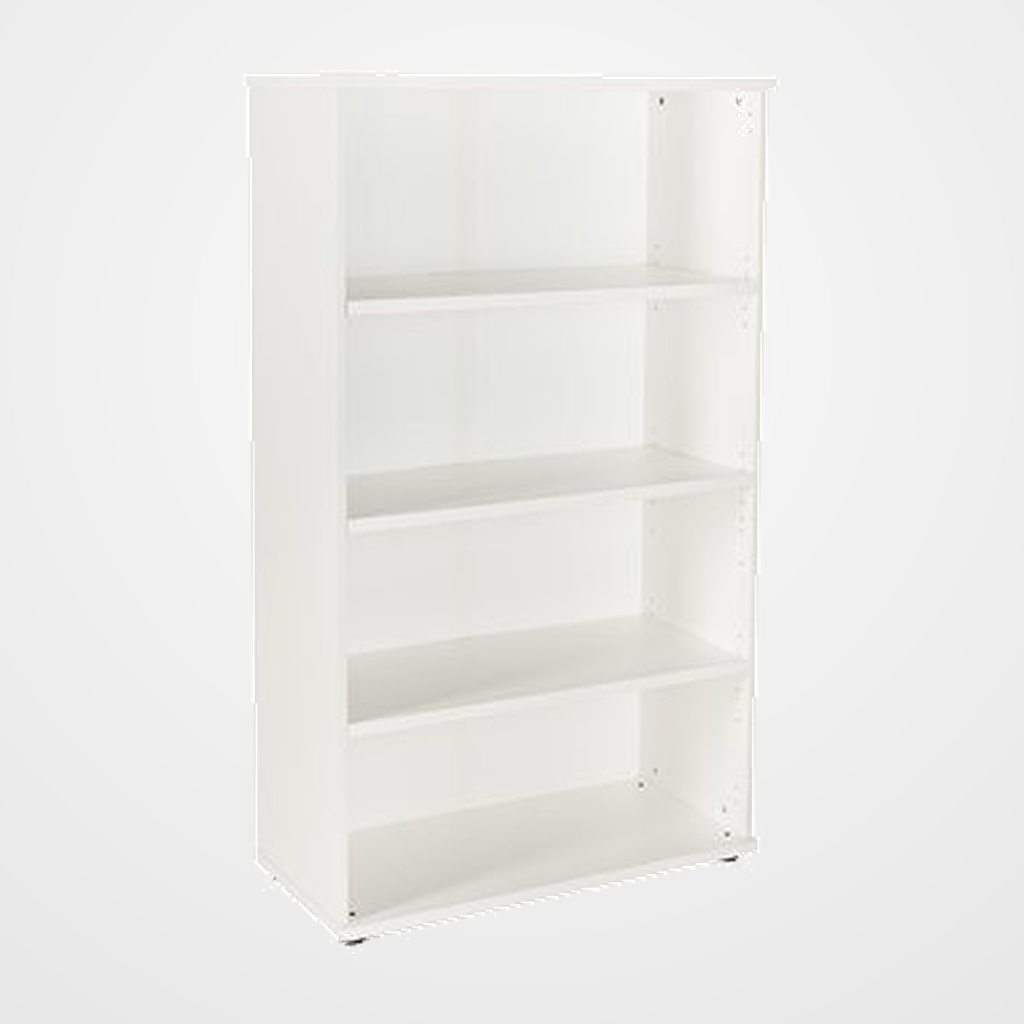 ARMARIO ROCADA ABIERTO 156x90x45 ESTRUCTURA BLANCO Y TAPA BLANCO