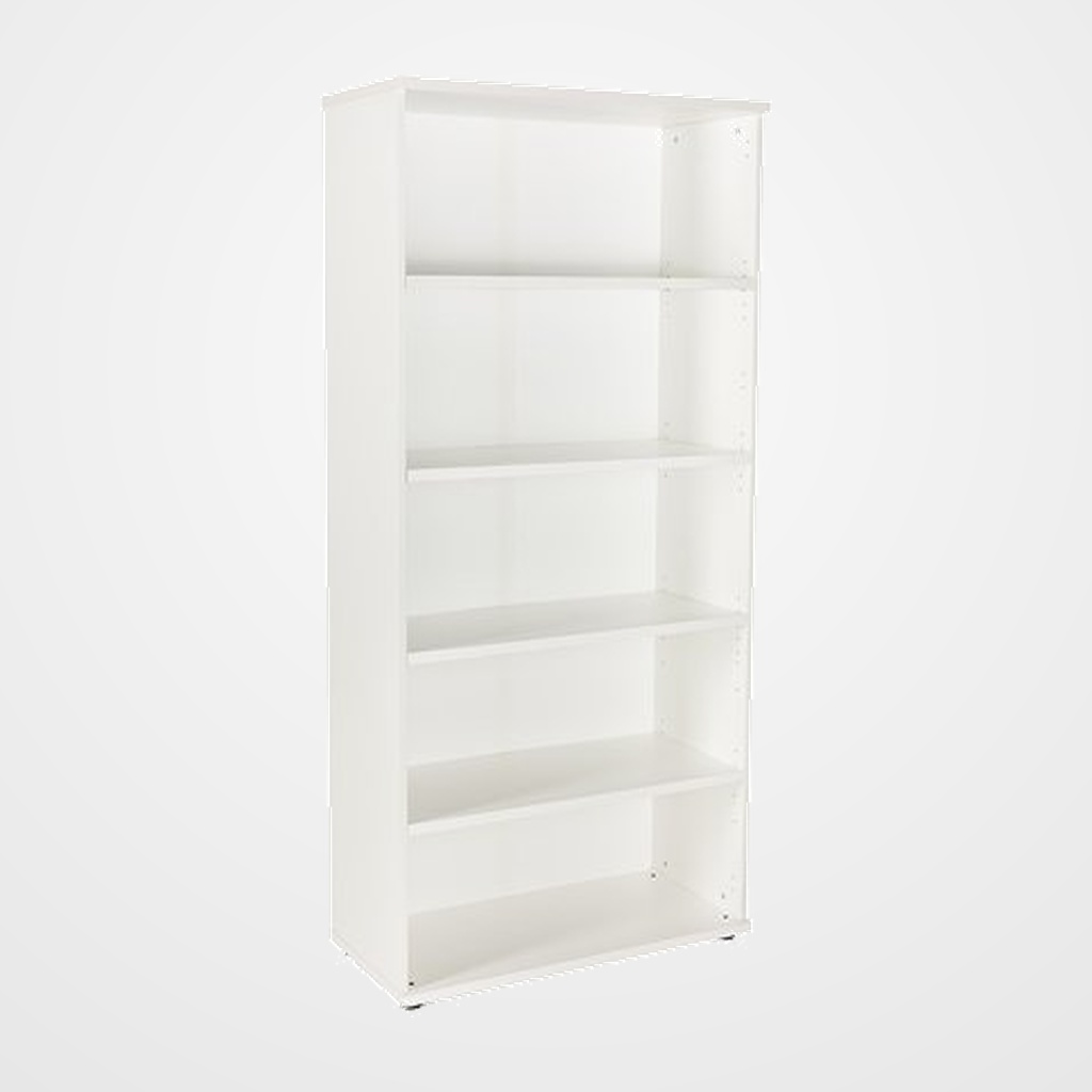 ARMARIO ROCADA ABIERTO 195x90x45 ESTRUCTURA BLANCO Y TAPA BLANCO