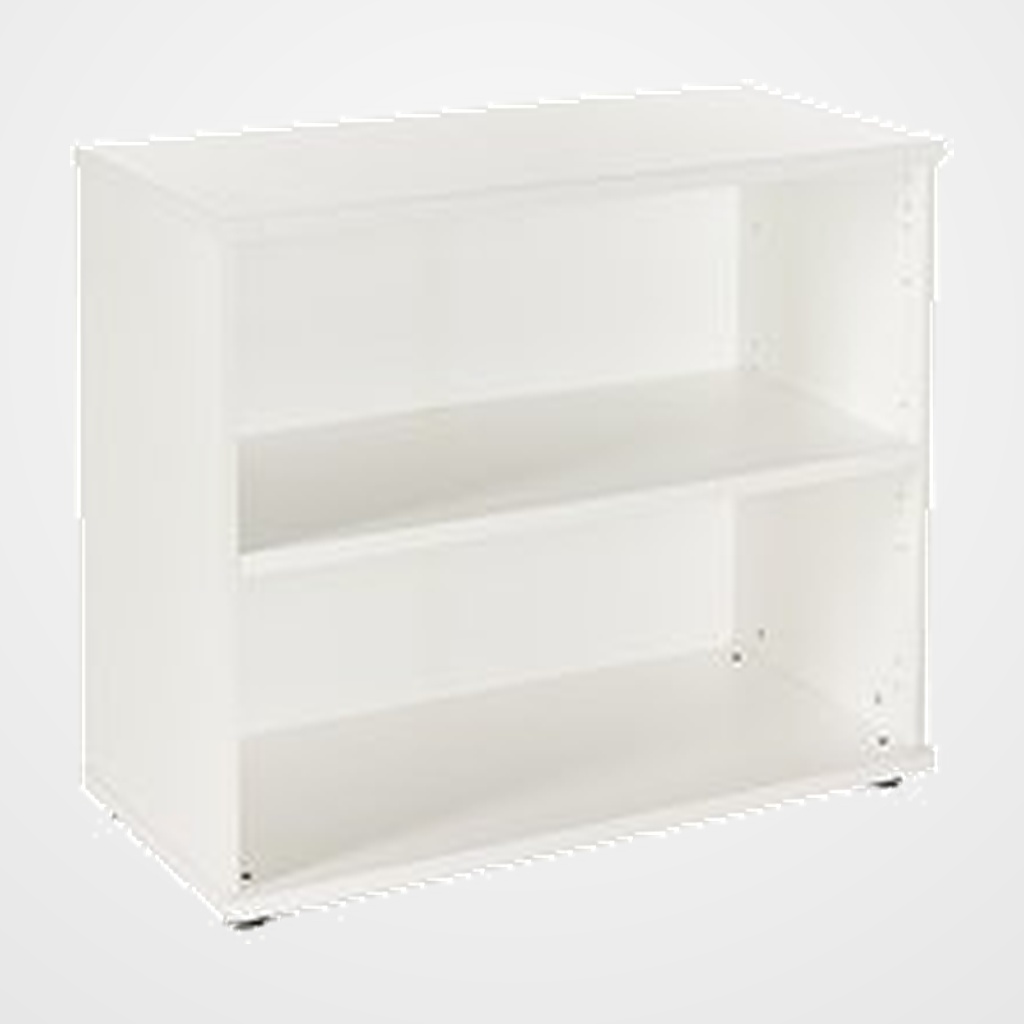 ARMARIO ROCADA ABIERTO 78x90x45 ESTRUCTURA BLANCO Y TAPA BLANCO