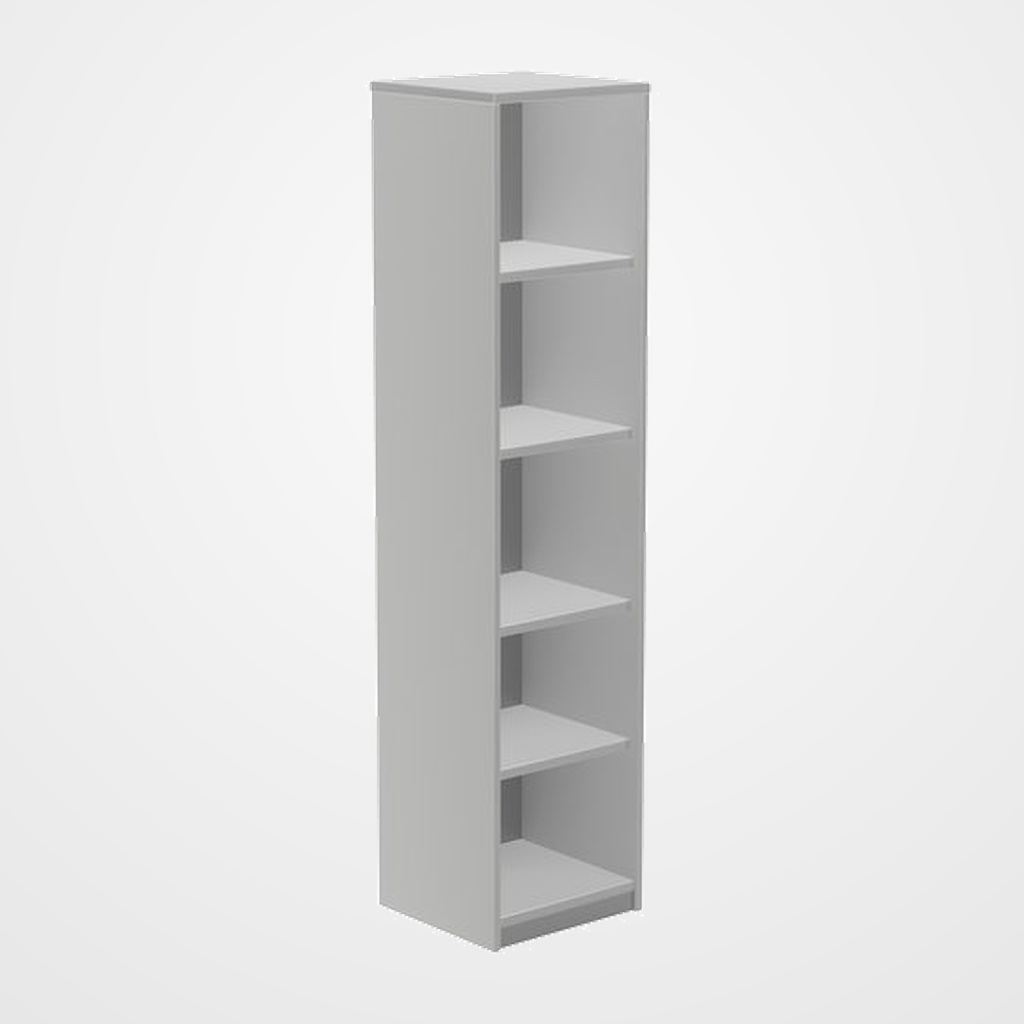 ARMARIO ROCADA COLUMNA 195x45x45 ESTRUCTURA GRIS Y TAPA GRIS