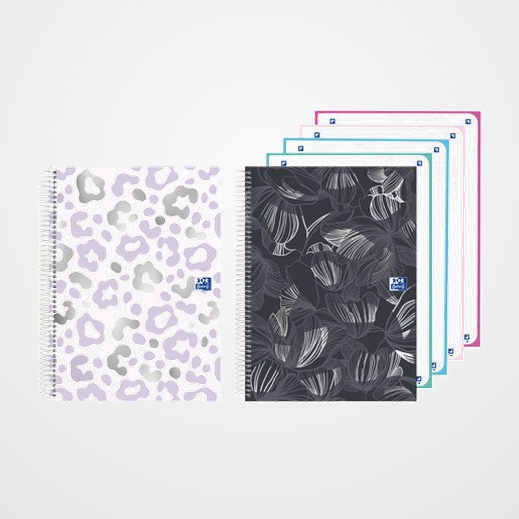 BLOC OXFORD SCHOOL EU.BOOK 4 DREAM TECH micro.tapa EXTRA A5+ 120h CUADRIC.5x5 90g SURTIDO (2 mod.)