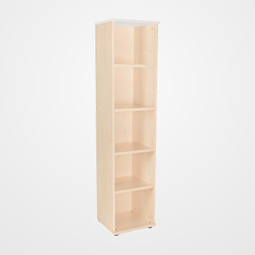 ARMARIO ROCADA COLUMNA 195x45x45 ESTRUCTURA HAYA Y TAPA BLANCO