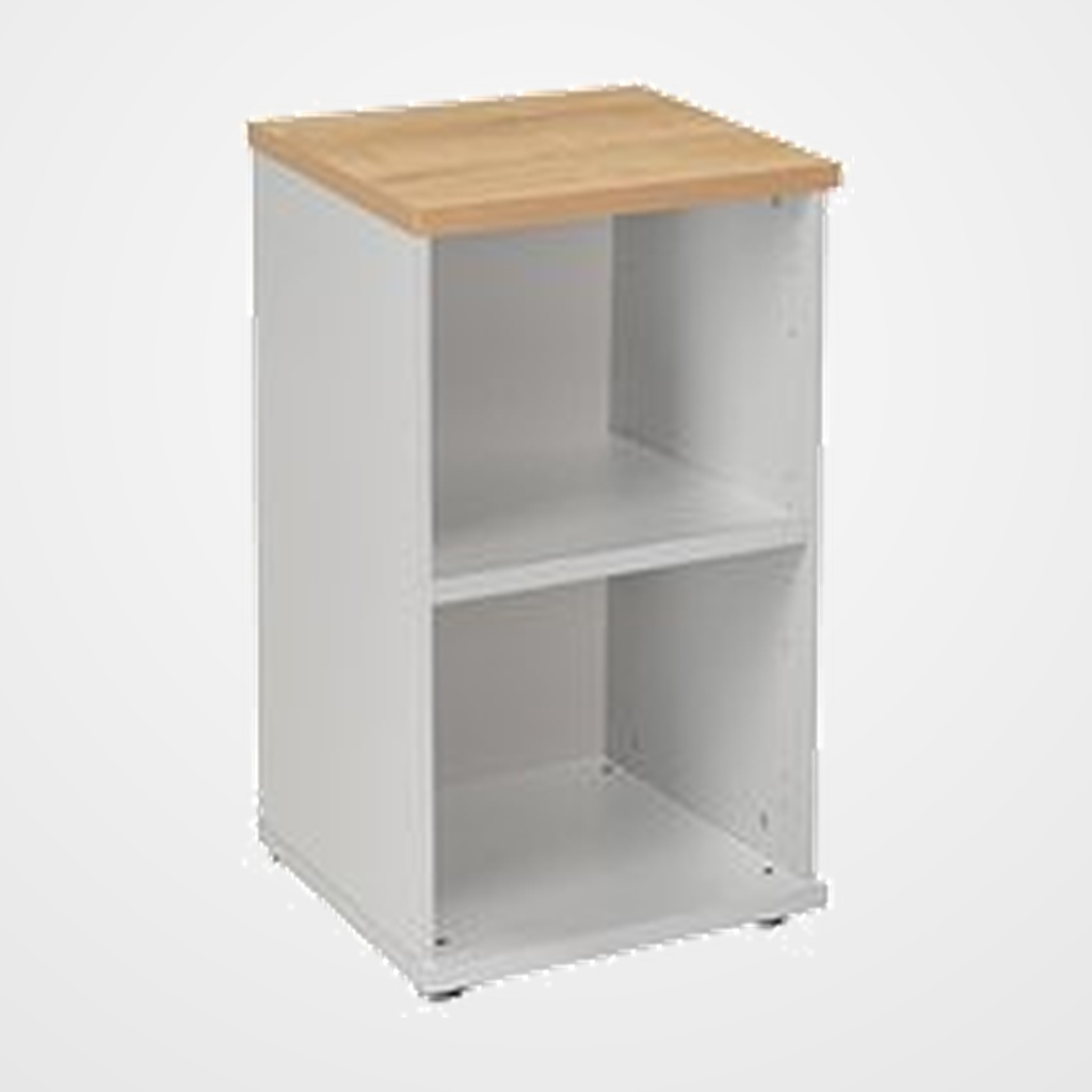 [24403427] ARMARIO ROCADA COLUMNA 78x45x45 ESTRUCTURA GRIS Y TAPA ROBLE