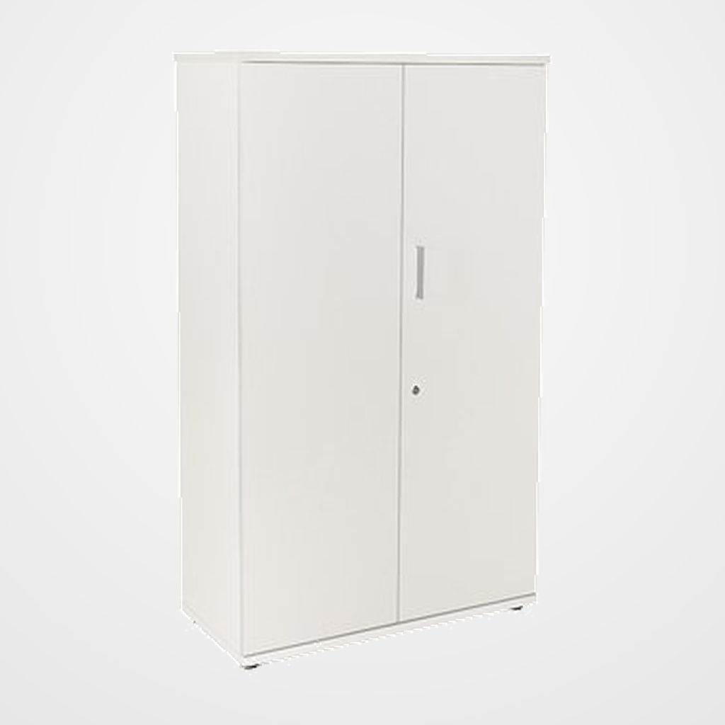 ARMARIO ROCADA CON PUERTAS 156x90x45 ESTRUCTURA BLANCO PUERTAS Y TAPA BLANCO