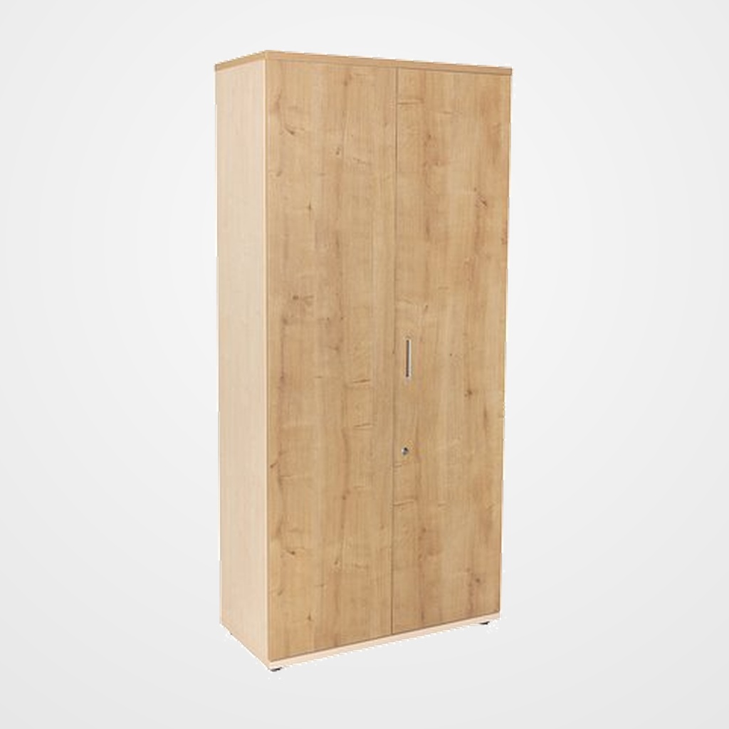 ARMARIO ROCADA CON PUERTAS 195x90x45 ESTRUCTURA HAYA PUERTAS Y TAPA ROBLE