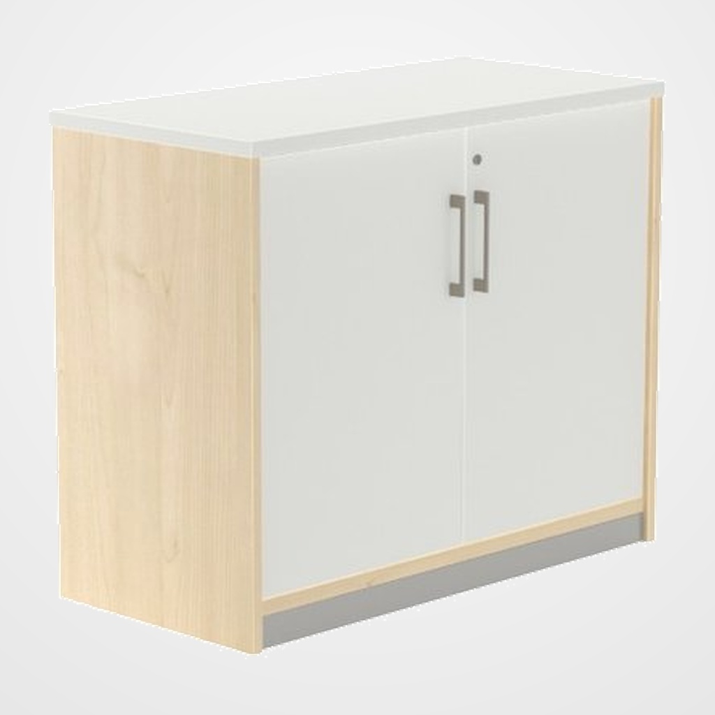 ARMARIO ROCADA CON PUERTAS 78x90x45 ESTRUCTURA HAYA PUERTAS Y TAPA BLANCO