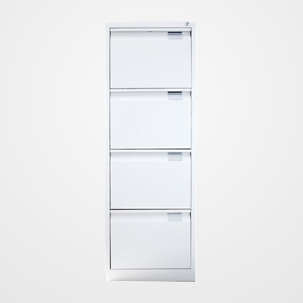 ARCHIVADOR METALICO GAPSA 4 CAJONES GRIS LUMINOSO RAL 7035