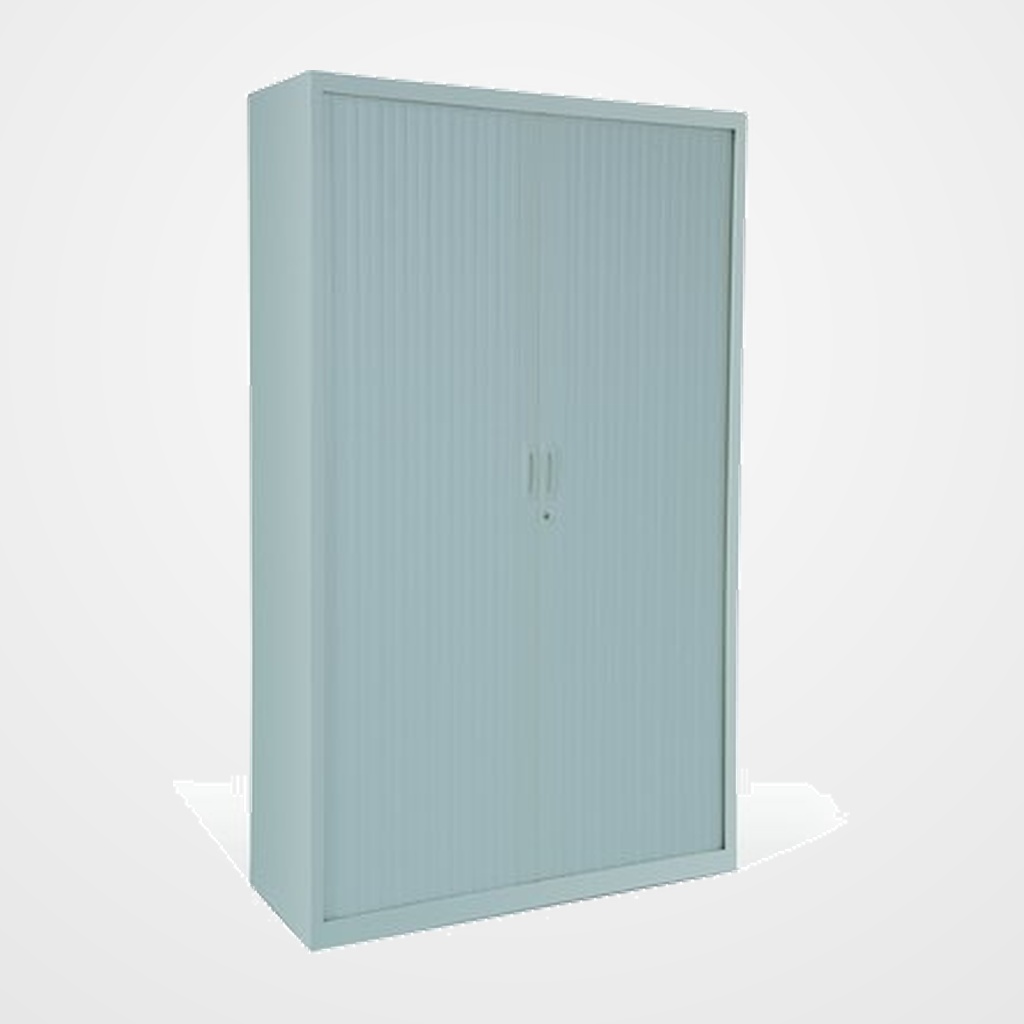 [24403321] ARMARIO GAPSA METALICO DE PERSIANA VERTICAL STANDARD 1980x1020x450 mm. COLOR ESTRUCTURA Y PERSIANA ALUMINIO RAL 9006 (No incluye estantes)