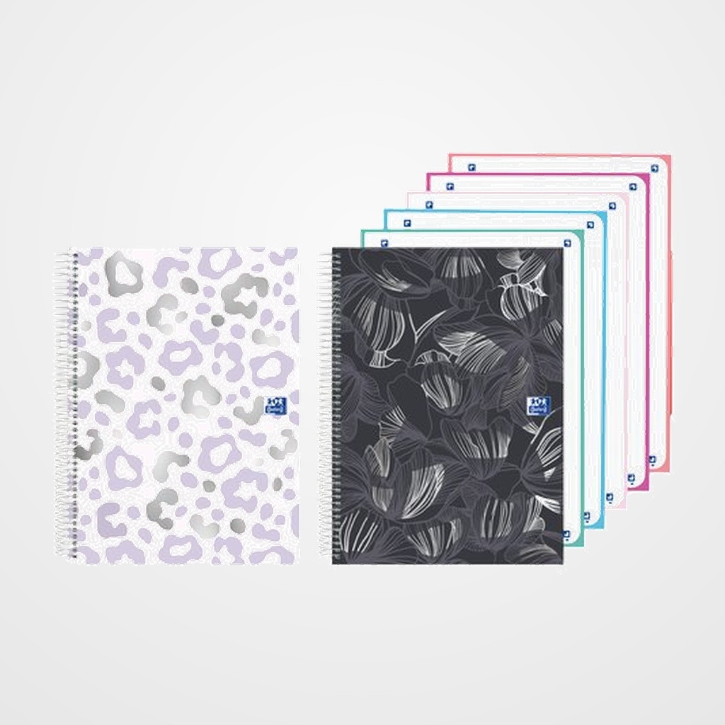 BLOC OXFORD SCHOOL EU.BOOK 5 DREAM TECH micro.tapa EXTRA A4+ 120h CUADRIC.5x5 90g SURTIDO (2 mod.)