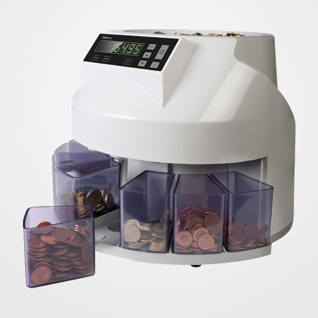CONTADOR DE MONEDAS SAFESCAN 1250 EUR