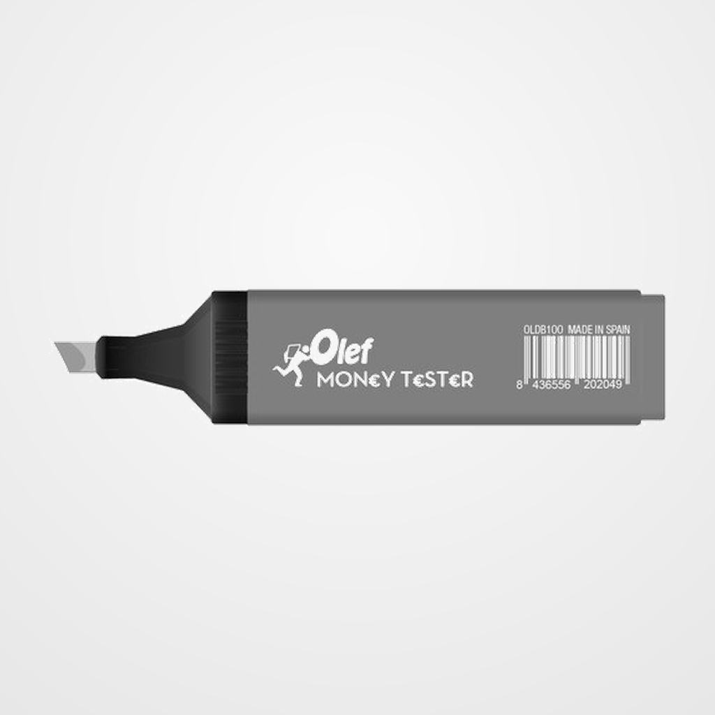 DETECTOR DE BILLETES EURO TESTER PEN OLEF en BLISTER