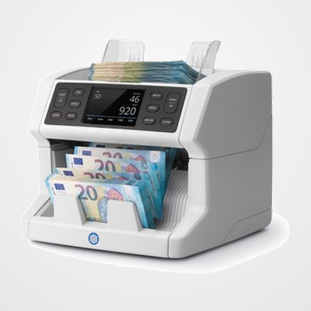 CONTADOR DE BILLETES SAFESCAN 2850 CON CALCULADORA/DETECTOR ULTRAVIOLETA Y TAMAÑO