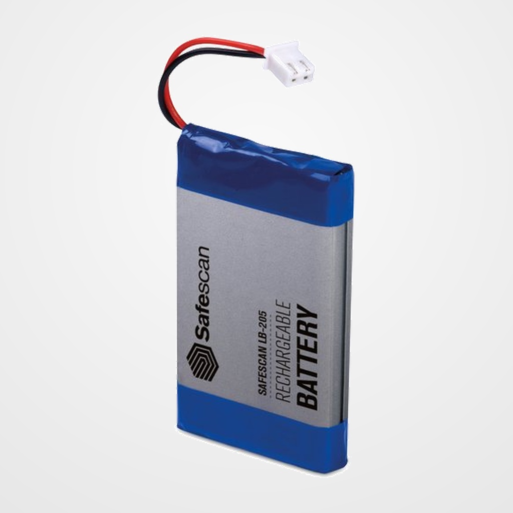 BATERIA RECARGABLE SAFESCAN LB-205 PARA CONTADORA DE DINERO 6165/6185