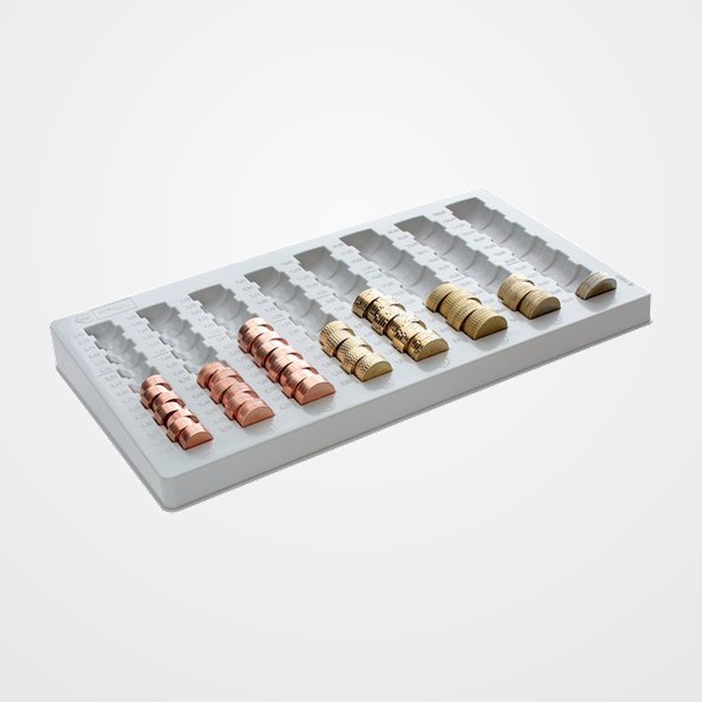 PORTAMONEDAS EUROS ARCHIVO 2000 8 COLUMNAS