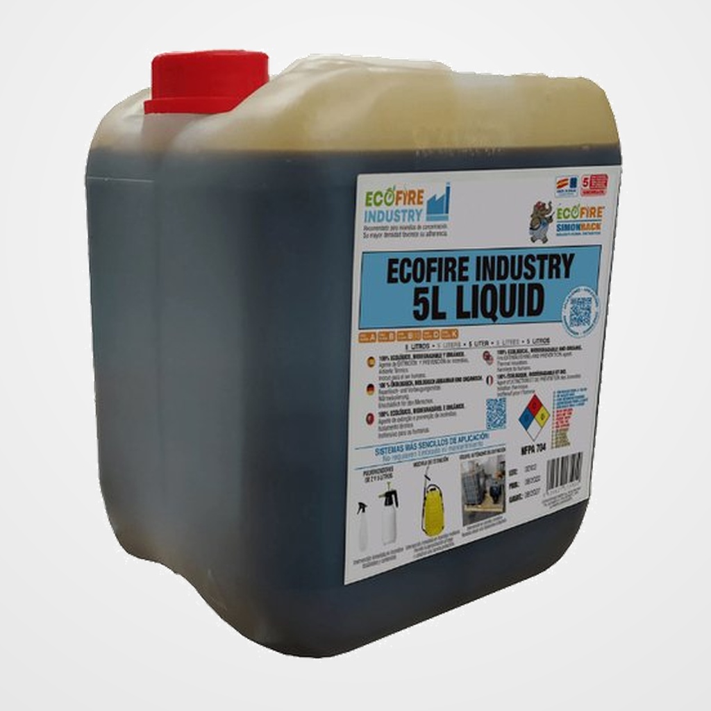 BLOQUEANTE DE FUEGO ECOFIRE INDUSTRY 5 LITROS