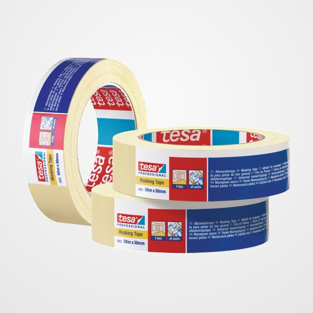 CINTA de PINTOR TESA KREPP 60ºC rollo 50x25