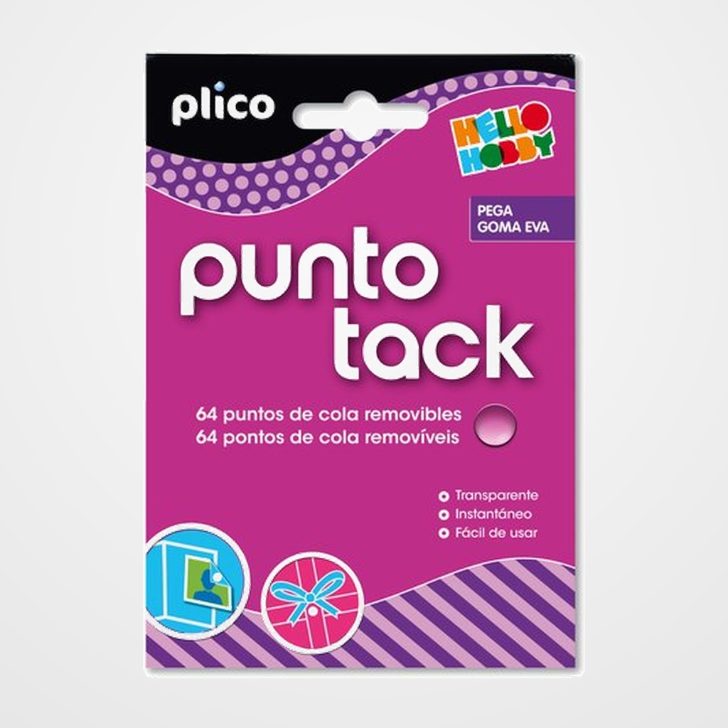 PUNTOS ADHESIVOS BLU-TACK PUNTO TACK 64 uds.
