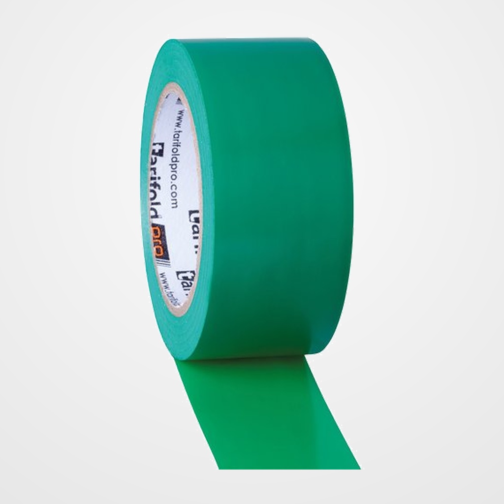 MARCAJE SEGURIDAD TARIFOLD AUTOADHESIVO ROLLO 33m x 5cm VERDE