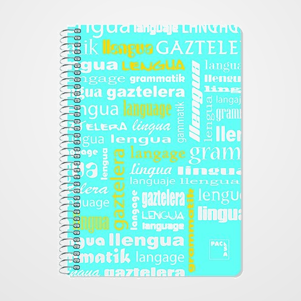 BLOC PACSA ASIGNATURAS tapa PP 4º 80h CUADRIC.4x4 90g LENGUAJE