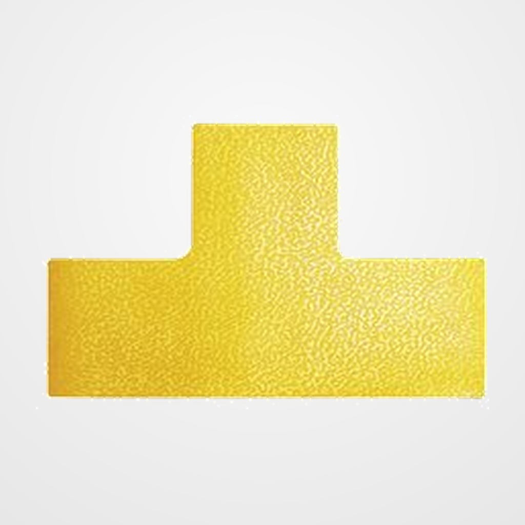 [15201268] MARCAJE SUELO DURABLE AUTOADHESIVO EN FORMA DE T BOLSA de 10