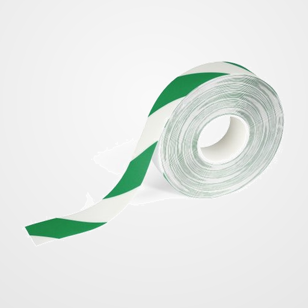 MARCAJE SUELO DURABLE DURALINE STRONG AUTOADHESIVO CINTA VERDE/BLANCO