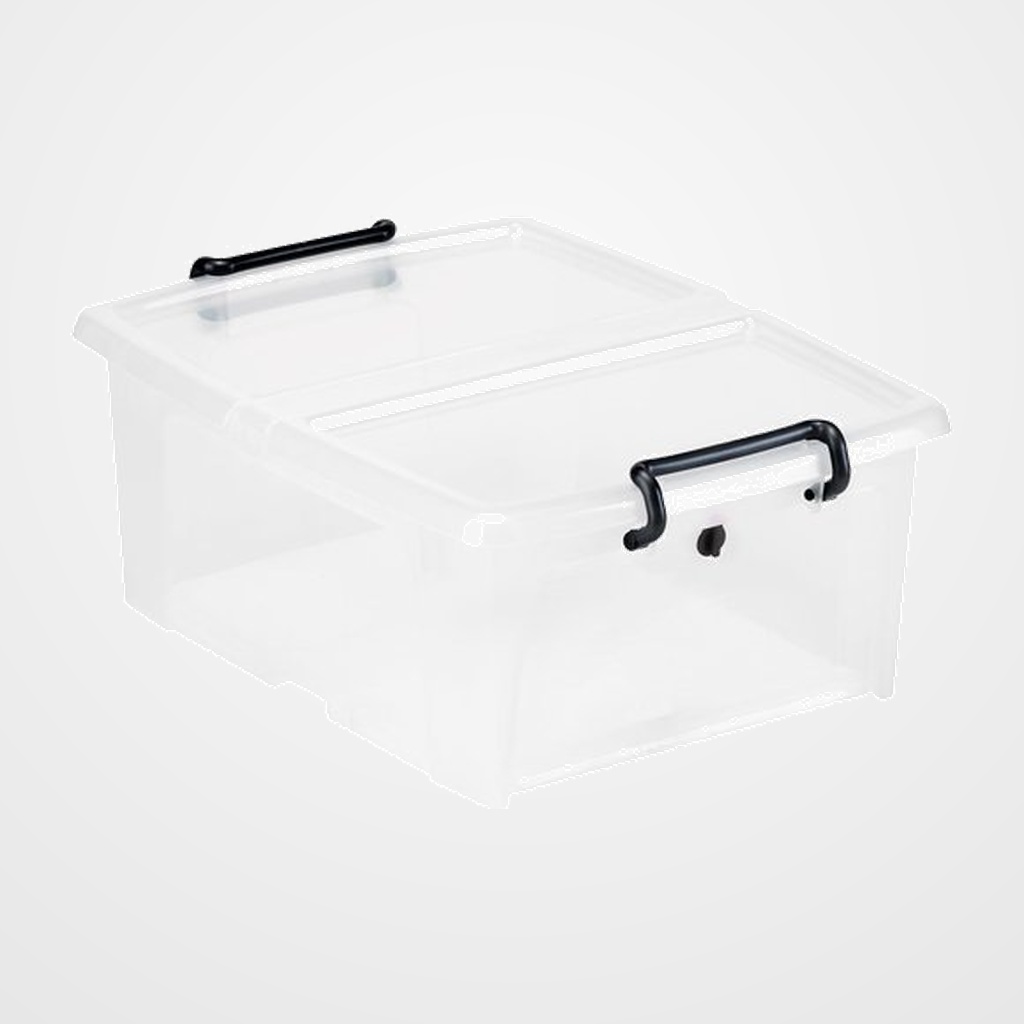 CAJA ALMACENAMIENTO STRATA BY CEP HW695 20 LITROS APILABLE CRISTAL