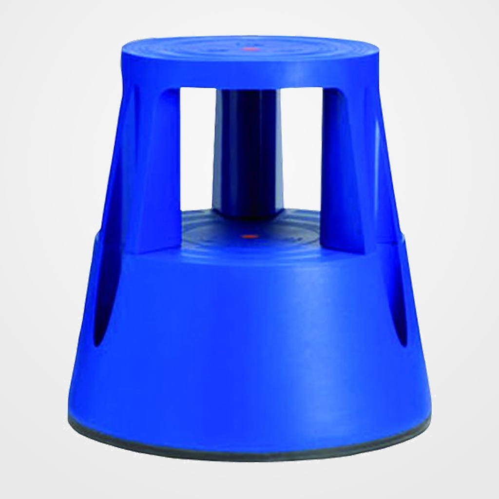 TABURETE TWINCO TWIN LIFT 2 PELDAÑOS CON RUEDAS AZUL