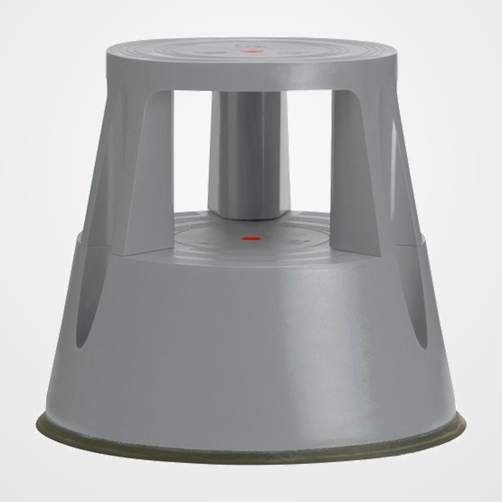 TABURETE TWINCO TWIN LIFT 2 PELDAÑOS CON RUEDAS GRIS