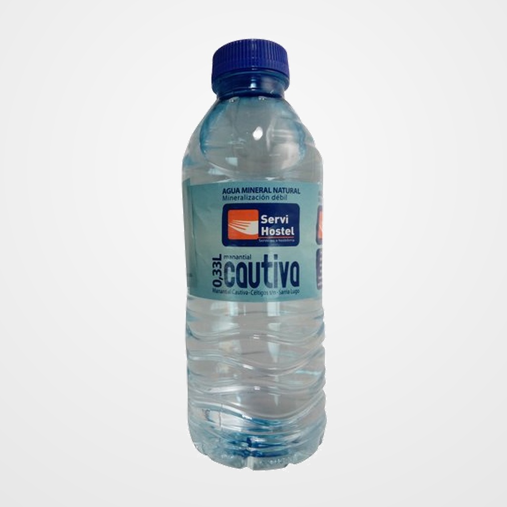 AGUA MINERAL NATURAL SERVIHOST BOTELLA 330ml