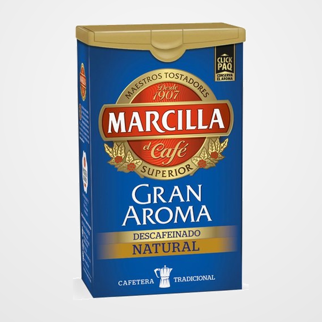 CAFE DESCAFEINADO NATURAL MARCILLA 200GR