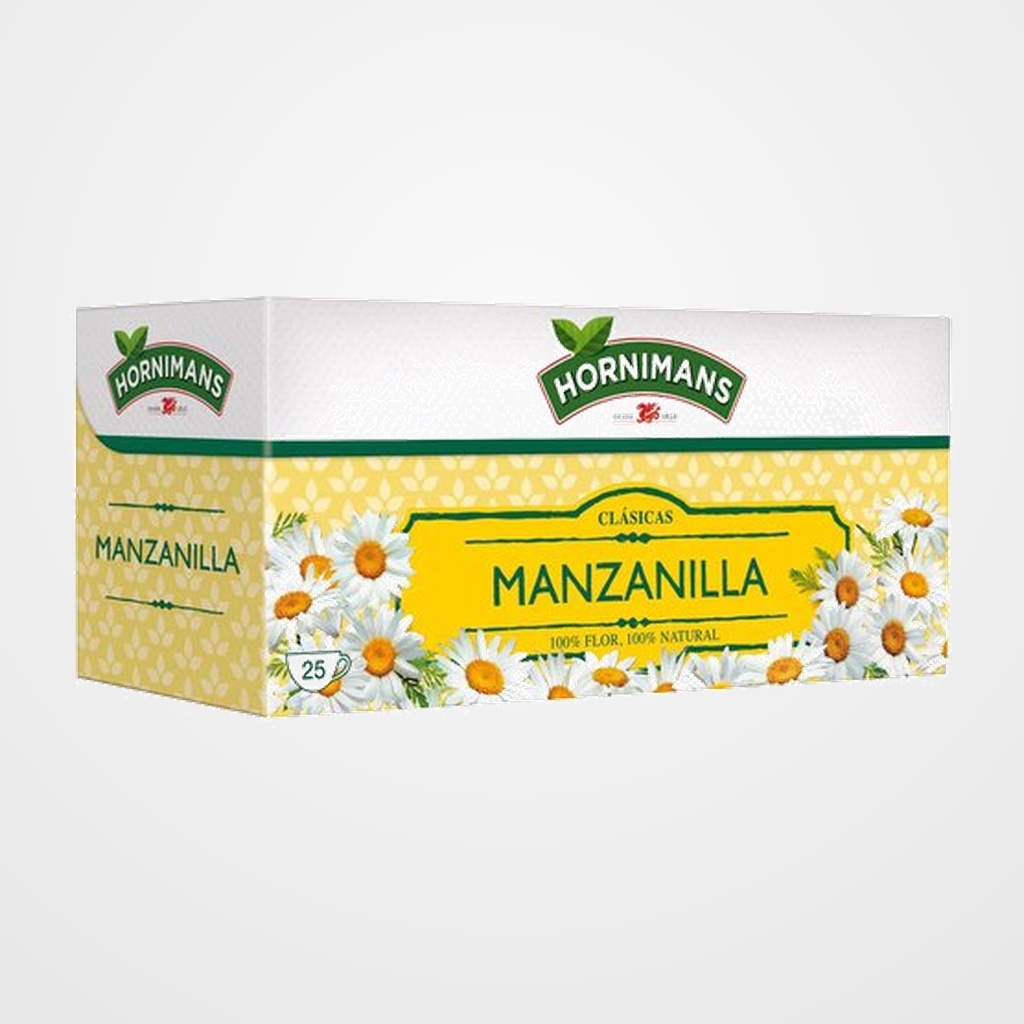 MANZANILLA HORNIMANS CAJA DE 25 SOBRES