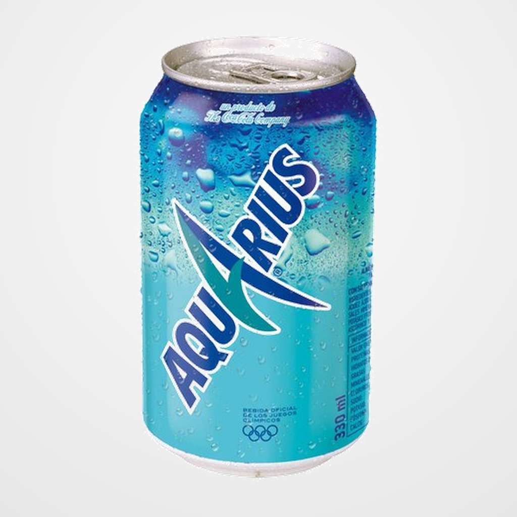 REFRESCO AQUARIUS LIMON LATA 330ml