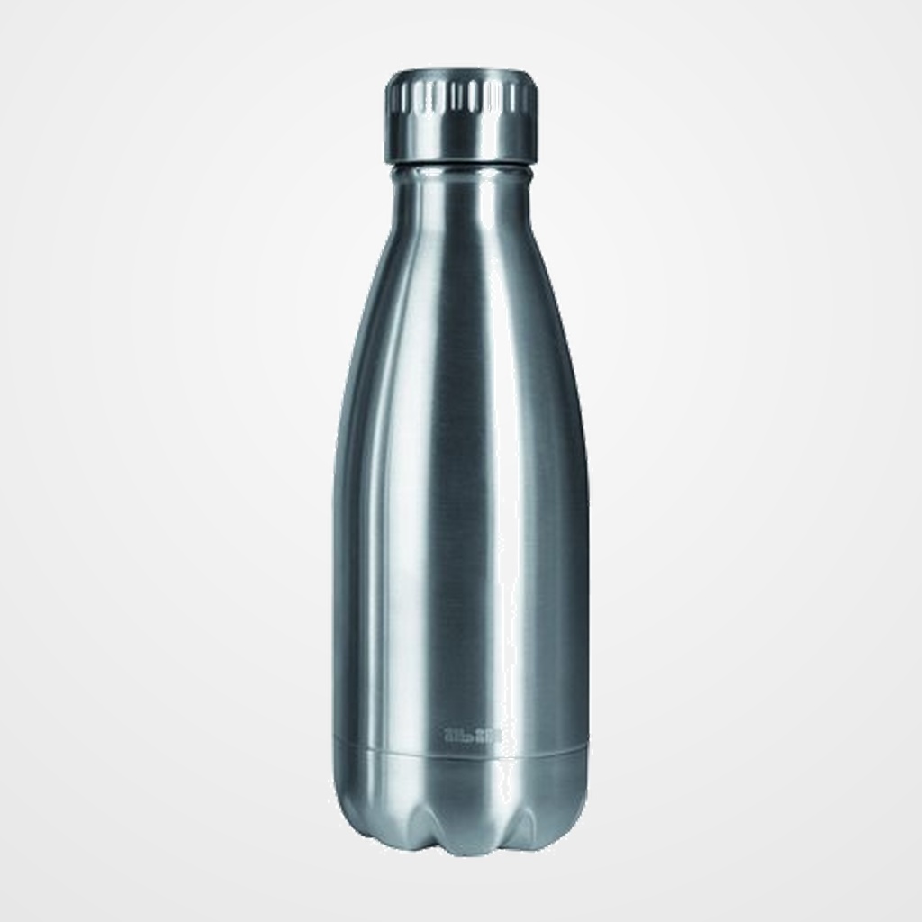 BOTELLA TERMO IBILI ACERO INOX 350 ml PLATA