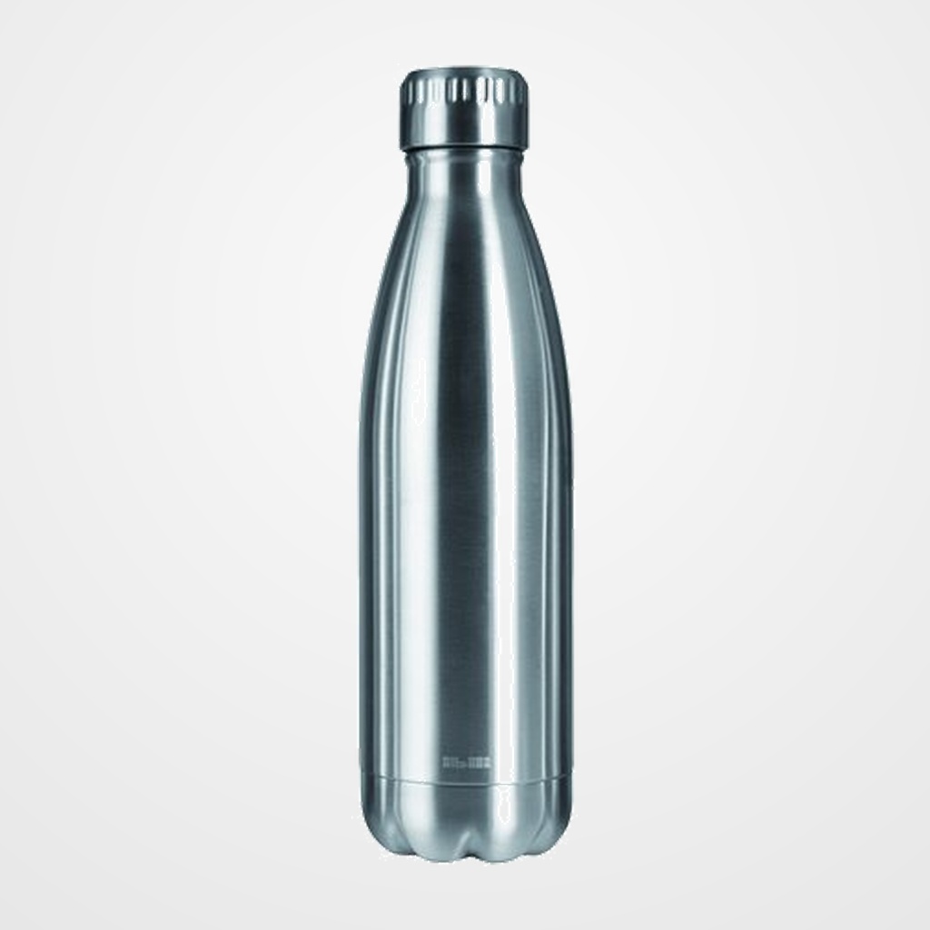 BOTELLA TERMO IBILI 500 ml ACERO INOX PLATA