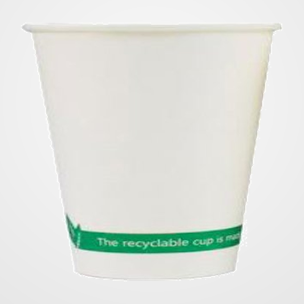 VASOS CARTON BLANCO 4 OZ CAFE 110 ml. BOLSA DE 50 (B03335)