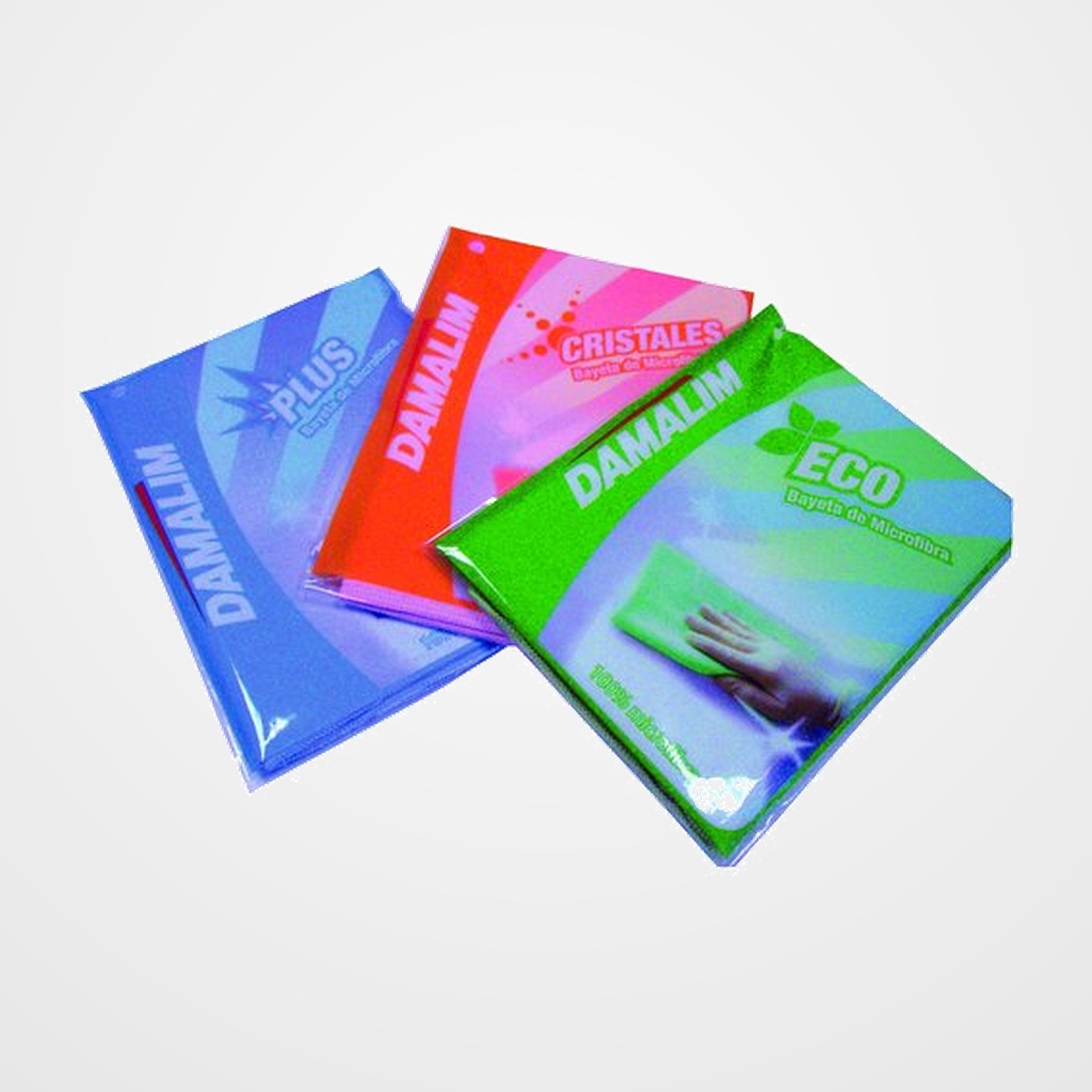 BAYETA DAMALIM MICROFIBRA ECO 40x40 AZUL