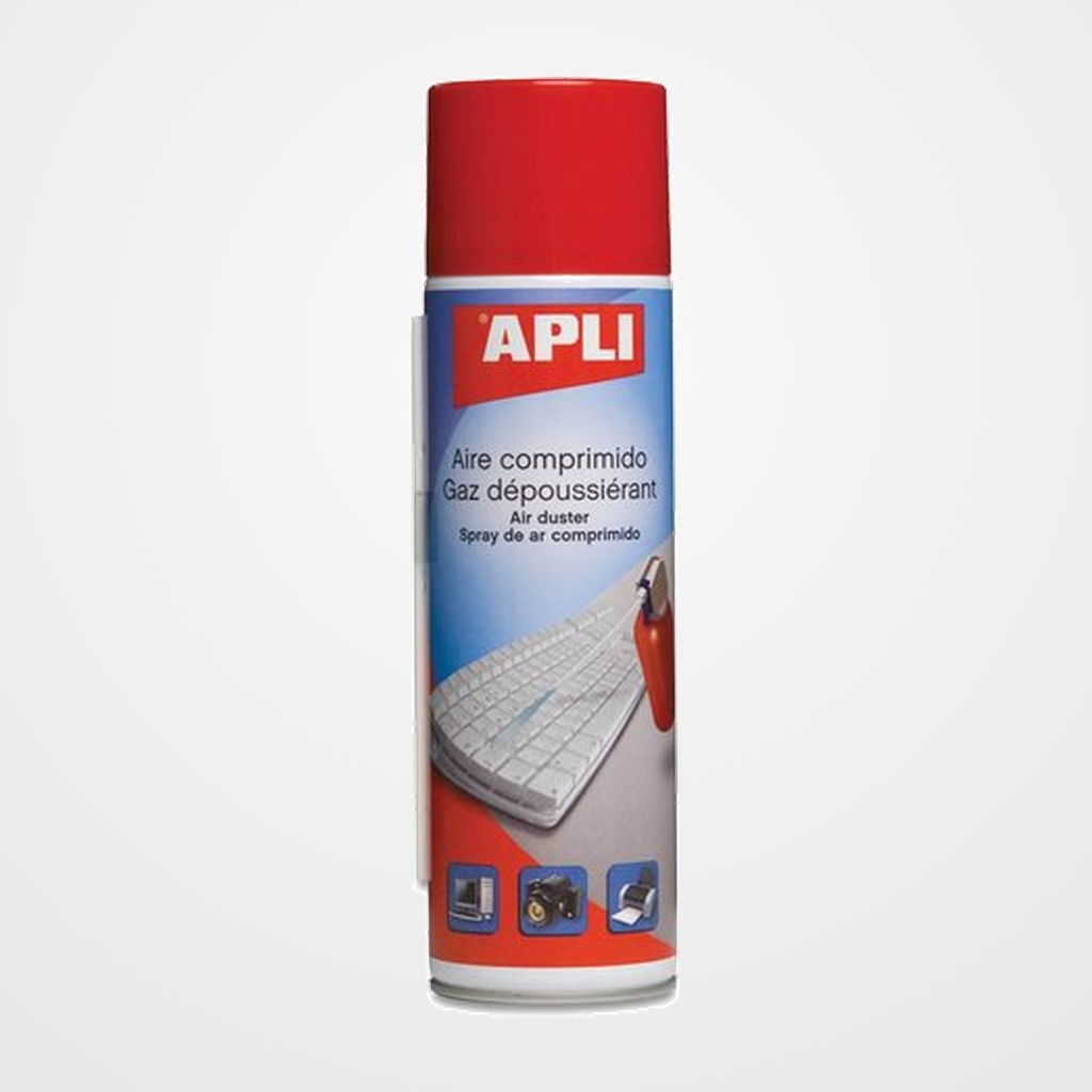 [42302008] SPRAY DE LIMPIEZA APLI AIRE COMPRIMIDO 400 ml.