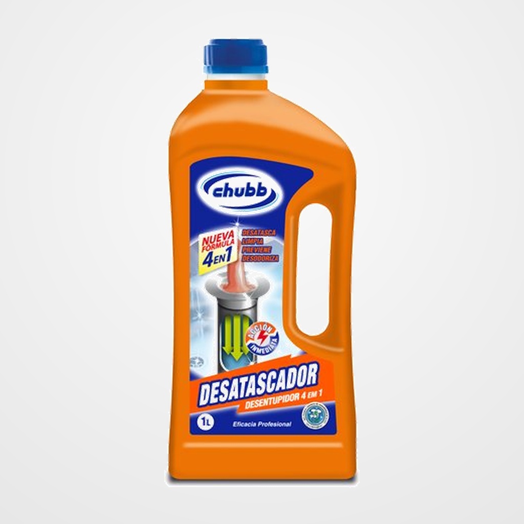 DESATASCADOR CHUBB 4 EN 1 1 LITRO