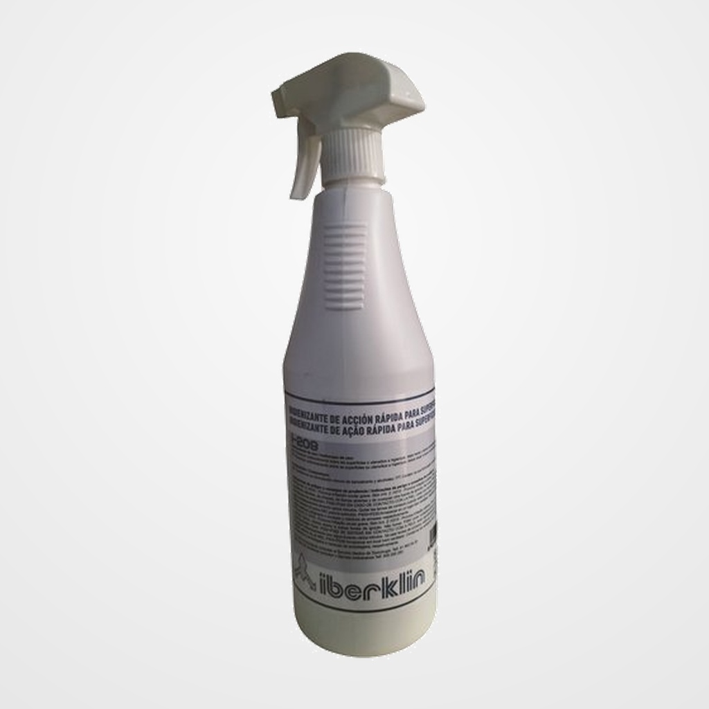 DESINFECTANTE LIMPIADOR HIDROALCOHOLICO DE SUPERFICIES (VIRICIDA Y BACTERICIDA) 750ml