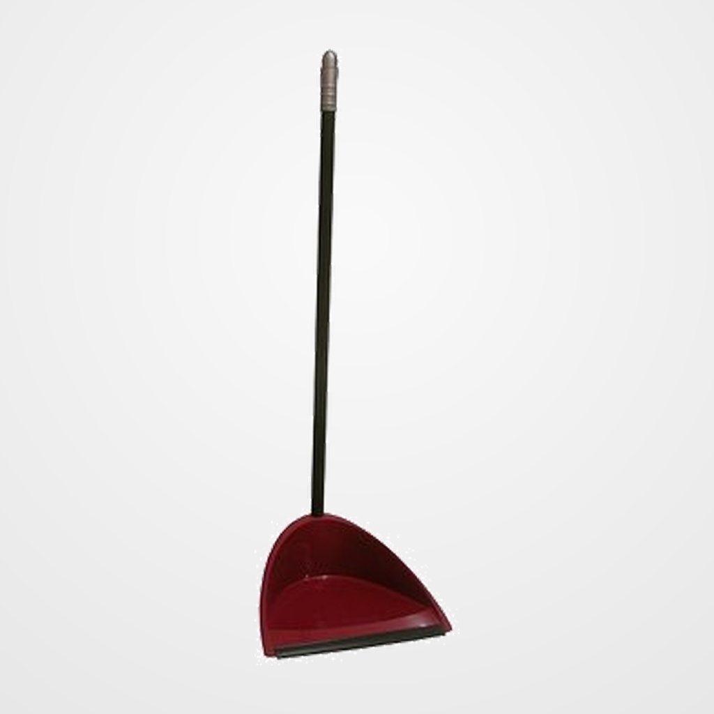 RECOGEDOR CON PERFIL DE GOMA 23 CM CON PALO