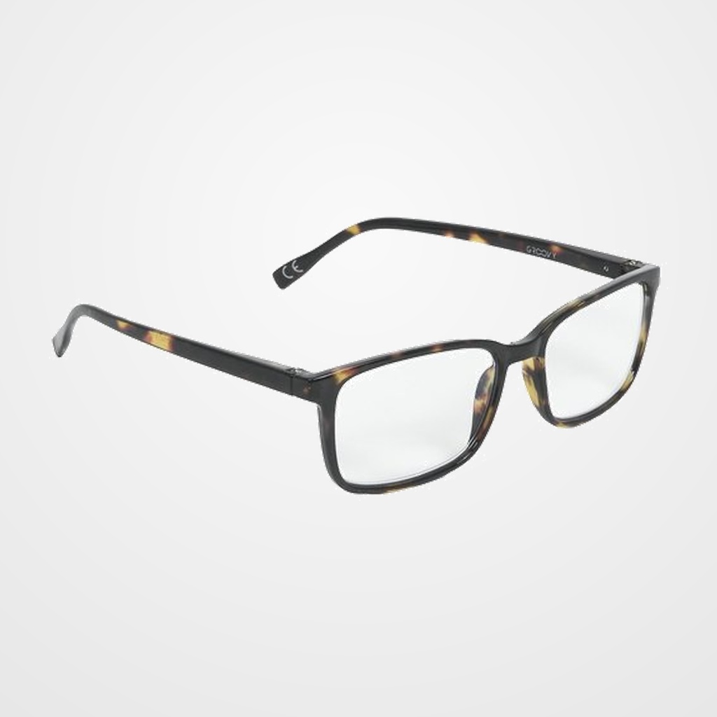 GAFA DE LECTURA GROOVY GRADUADA CUADRADA TORTUGA FILTRO AZUL +3.0