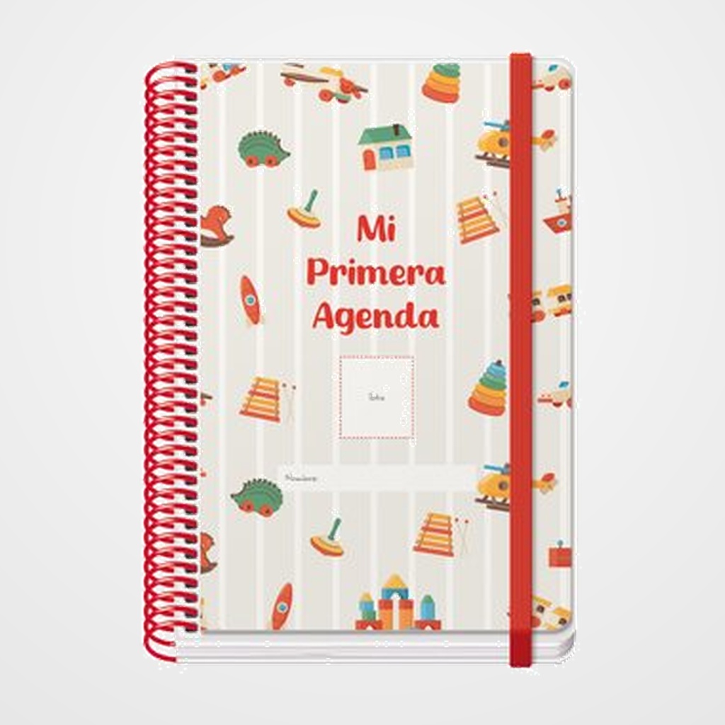 AGENDA ESCOLAR DOHE PERPETUA ESPIRAL tapa PVC A5 con GOMA (Mi primera agenda)