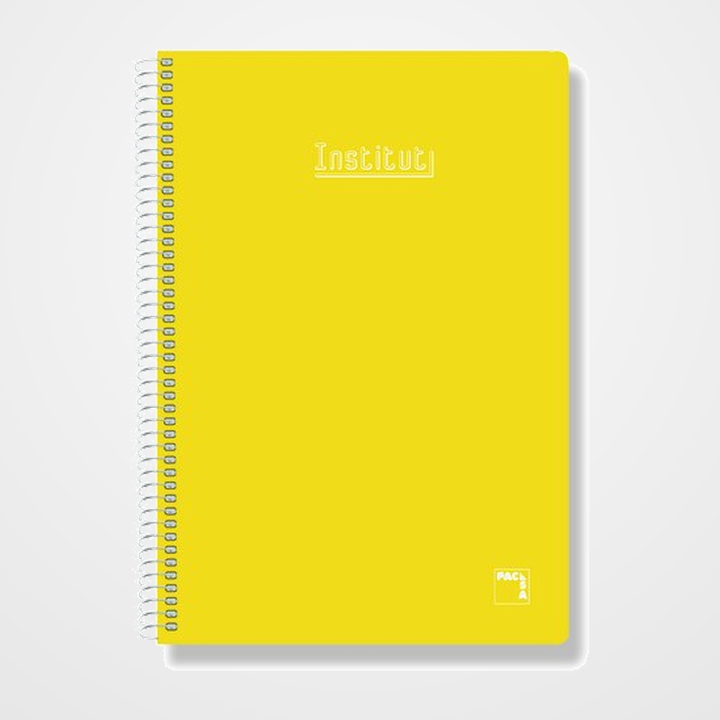 BLOC PACSA XTRA tapa EXTRA Fº 80h CUADRIC.4x4 60g. AMARILLO