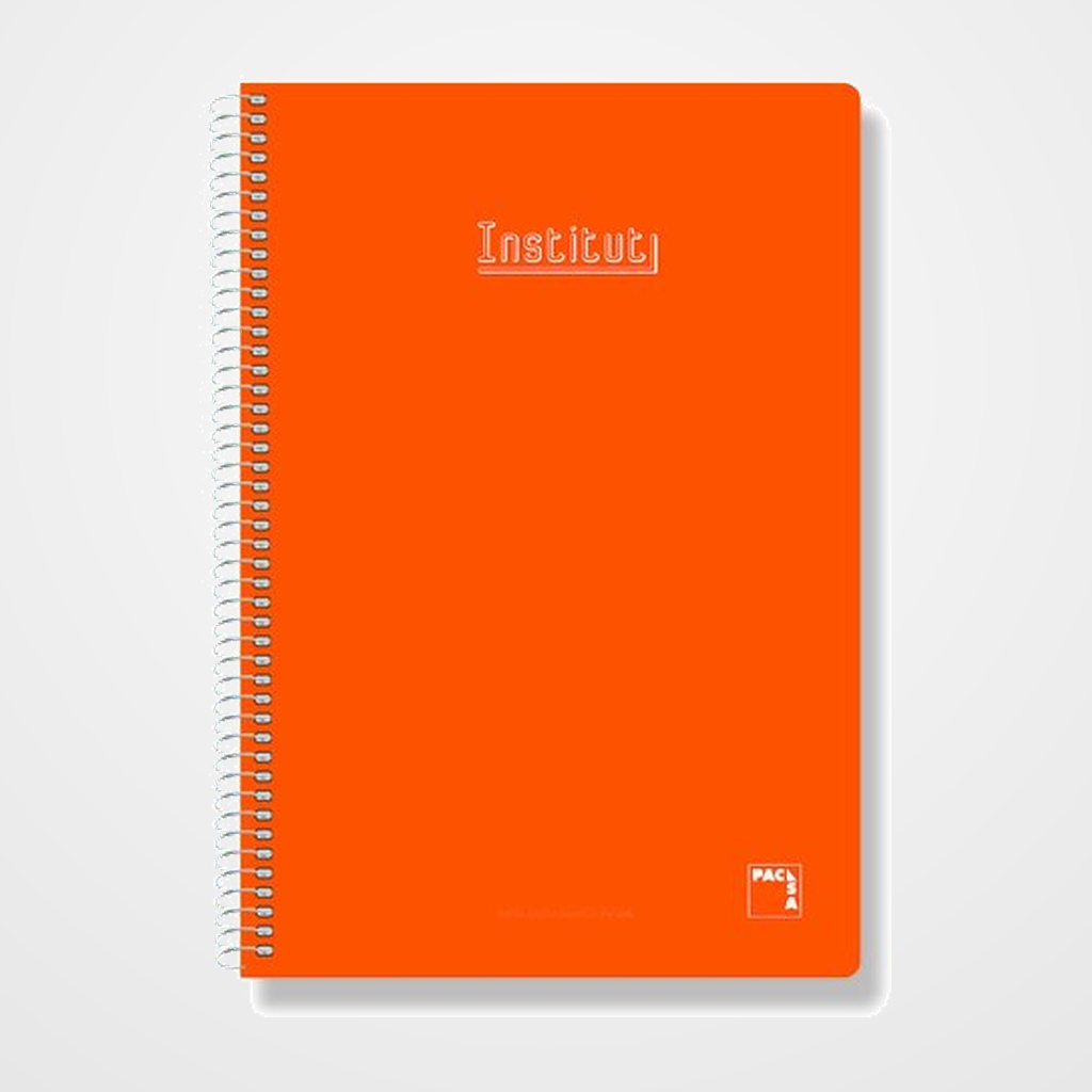 BLOC PACSA XTRA tapa EXTRA Fº 80h CUADRIC.4x4 60g. NARANJA