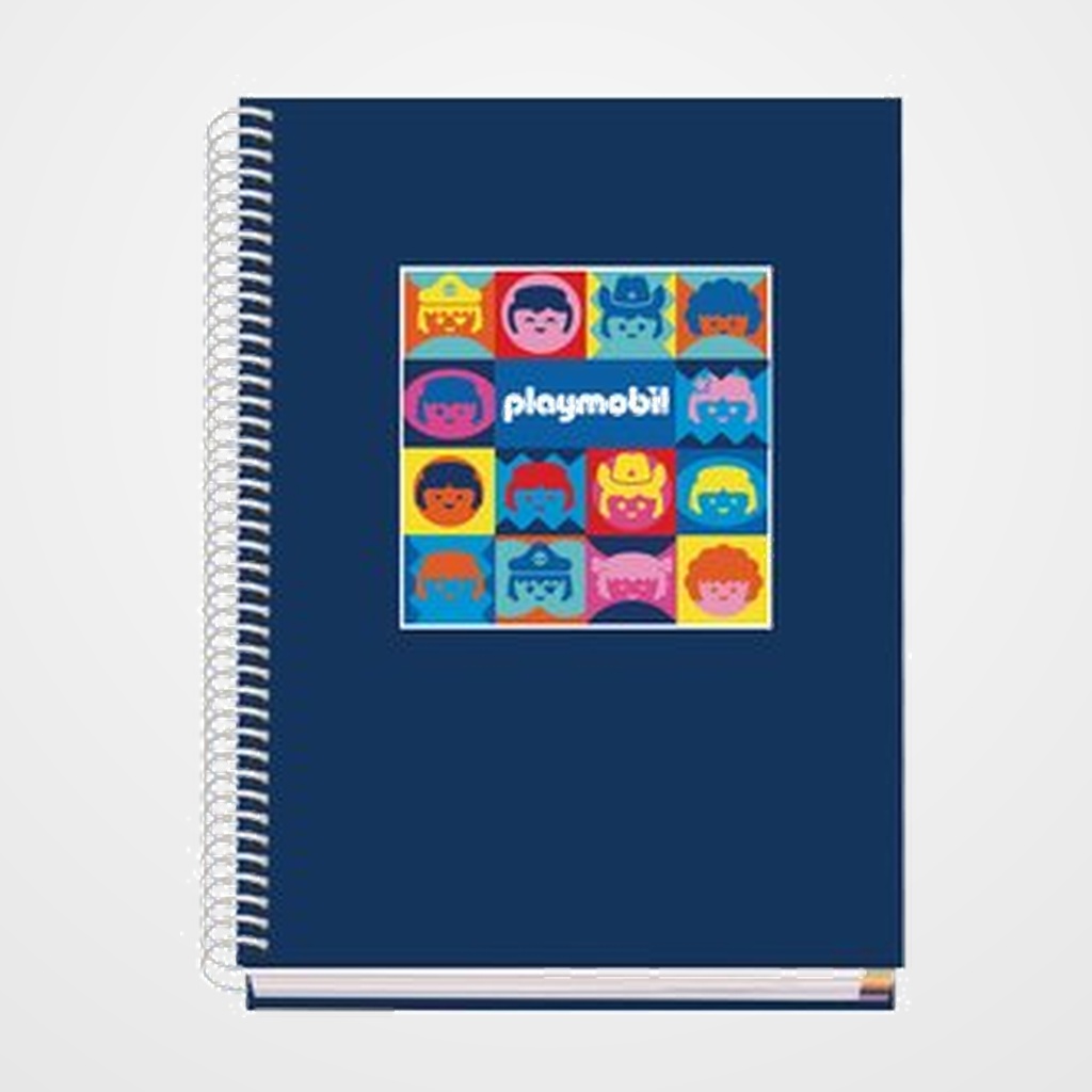 BLOC DOHE PLAYMOBIL micro.tapa EXTRA A5 100h 90gr CUADRIC.5x5