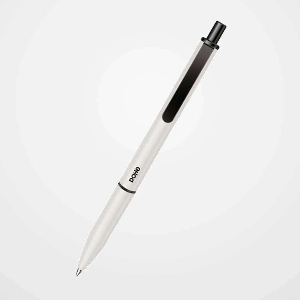 BOLIGRAFO DOHE RETRACTIL ELEGANCE 1,0 mm (tinta azul) BLANCO BLISTER de 4