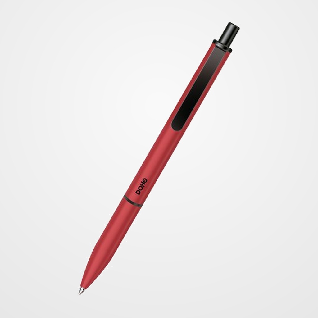 BOLIGRAFO DOHE RETRACTIL ELEGANCE 1,0 mm (tinta azul) BURDEOS BLISTER de 4