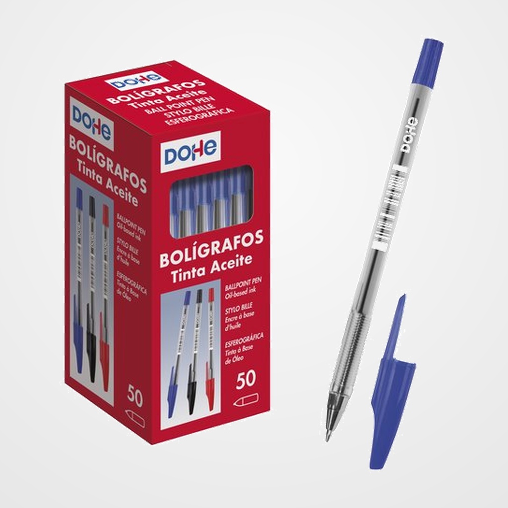 BOLIGRAFO DOHE 1.0 mm AZUL