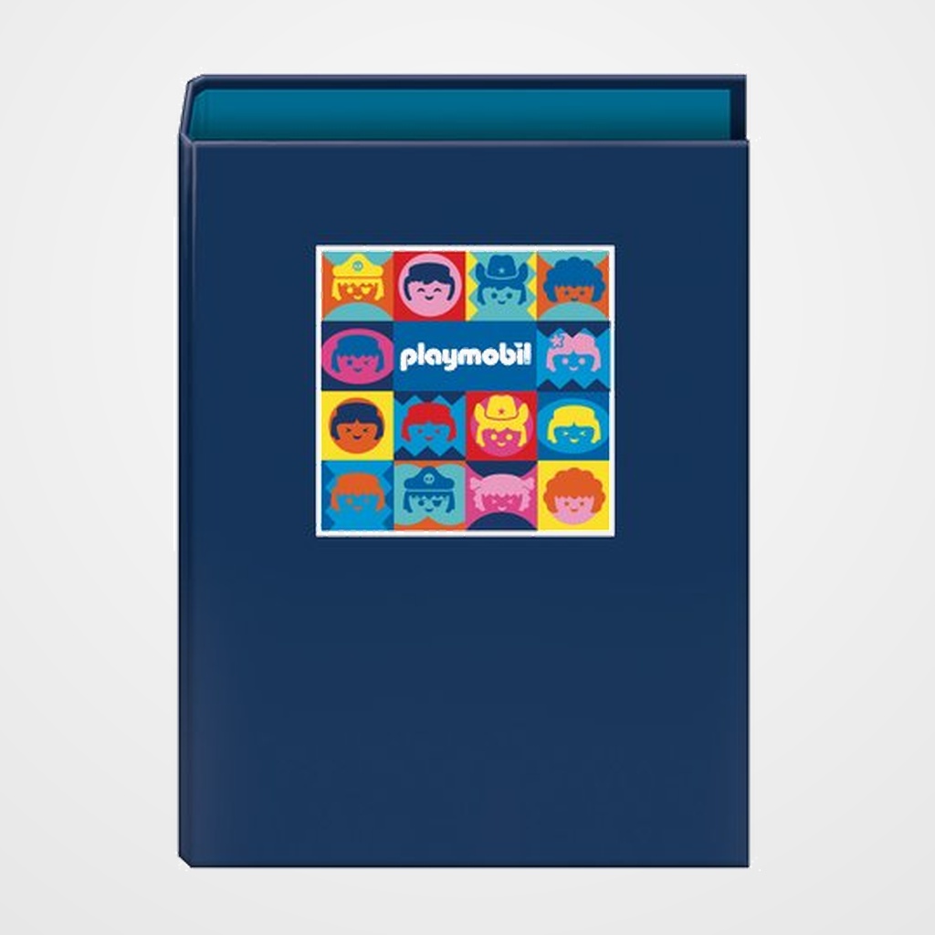 CARPETA de ANILLAS DOHE PLAYMOBIL CARTON FORRADO Fº 4 an.MIXTAS 40mm